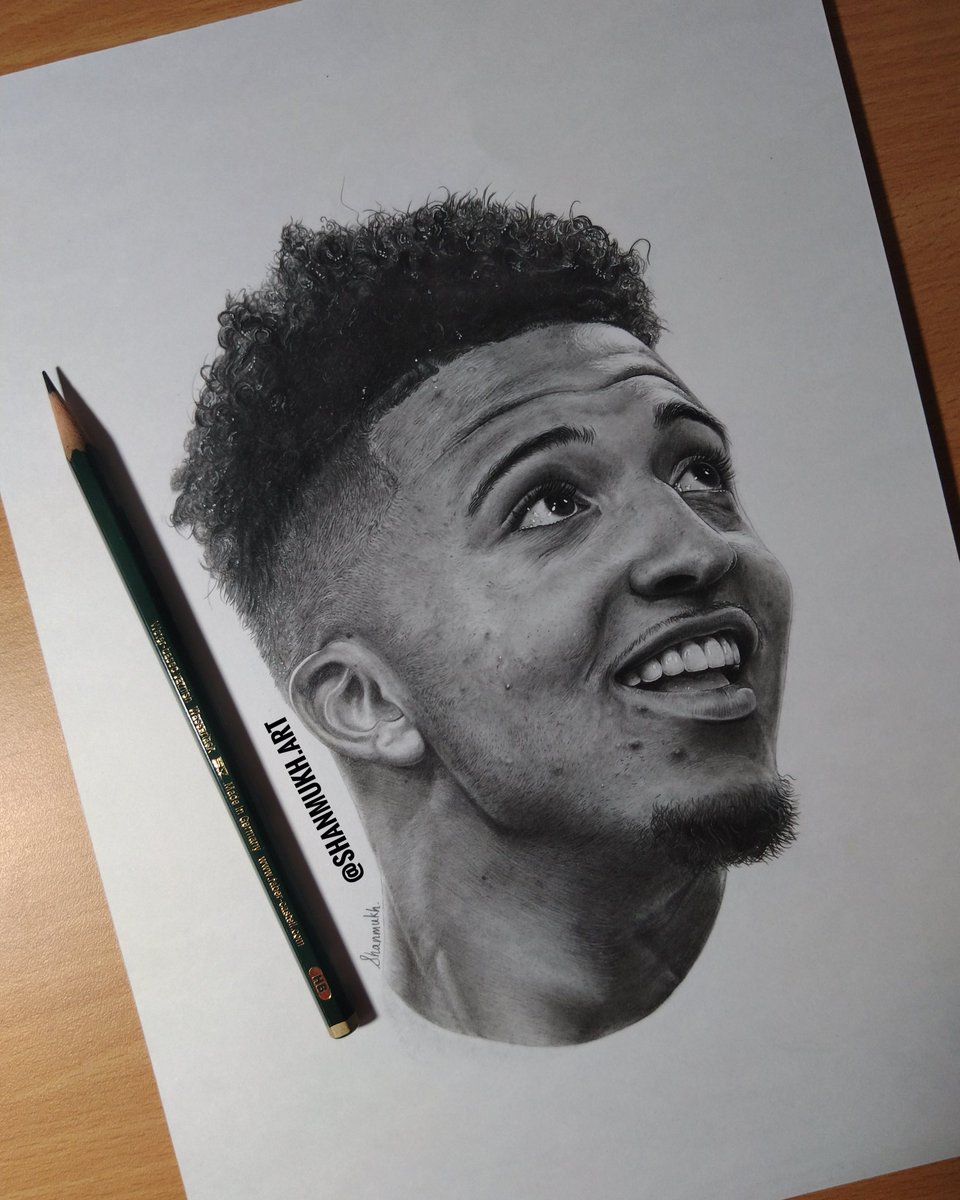 ShanmukhSripada's tweet photo. My finished sketch of @Sanchooo10 ✍🏼
Would really appreciate support from all reds! 🔴
Can we reach 500 retweets? 😀
Do tag @Sanchooo10 and other players so we could get him to see this!
@ManUtd @MarcusRashford @LukeShaw23 @HarryMaguire93 @B_Fernandes8 https://t.co/54S3iGHYMa