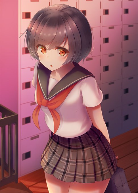 「先輩、良かったらいっしょに帰りませんか?」
#創作 