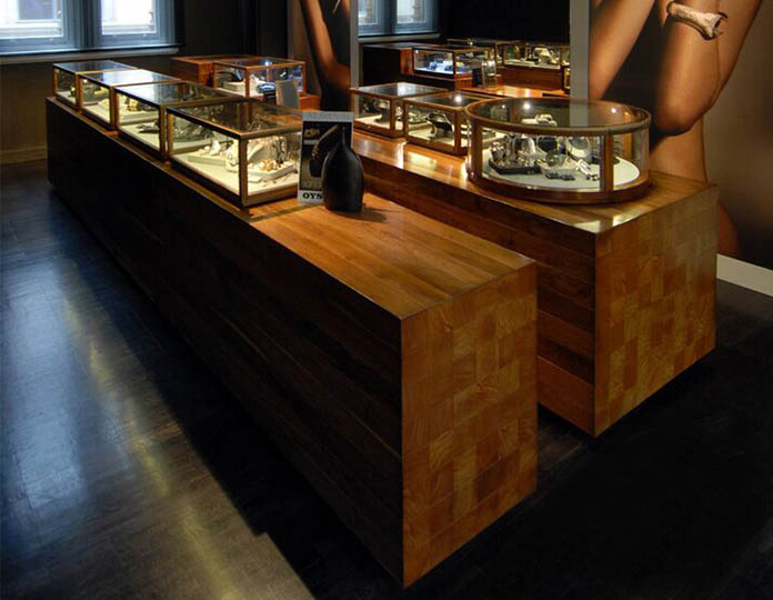 Hot sale jewelry display cabinet factory price!