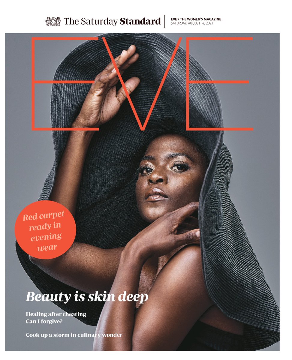 EveWomanKenya's tweet photo. Grab your free copy of the new #Eve in the Saturday Standard!
 
You can also get your e-paper version at https://t.co/9UHkeOVXZf

 or

Visit https://t.co/UBJ0OLL6rh for these and more stories.

.
#evemagazine https://t.co/wgL7rN9FrP