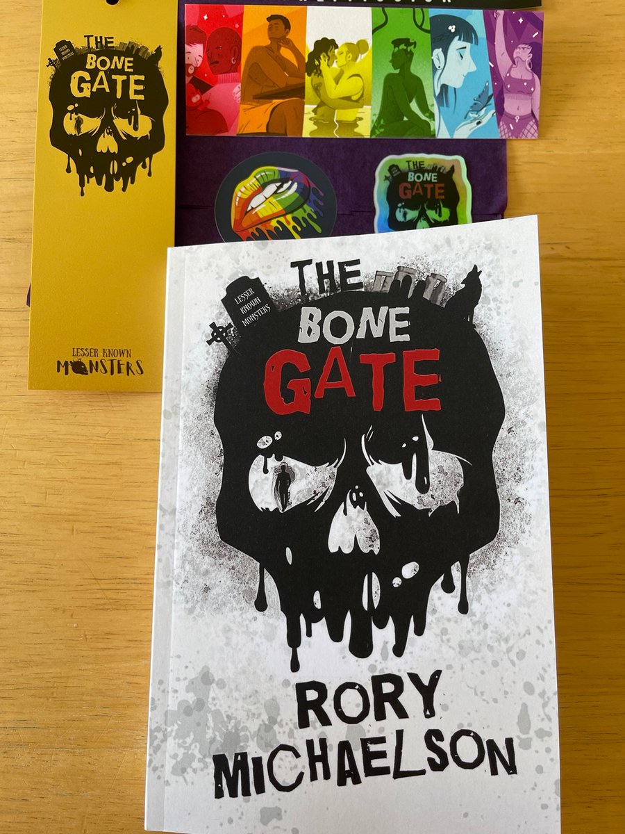 InTheSavgeGardn's tweet photo. It arrived! #TheBoneGate @RoryMichaelson @QueerLitUK https://t.co/FMPKzPwVSN