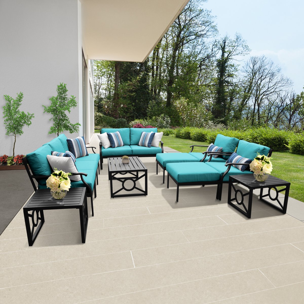 Summer may be winding down, but it’s not too late to give your backyard an upgrade that will make spending time outside more beautiful. The Madison Ave. collection from Kathy Ireland Homes and Gardens by TK Classics® will do nicely! #outdoor

ow.ly/tVwX50FQqOF