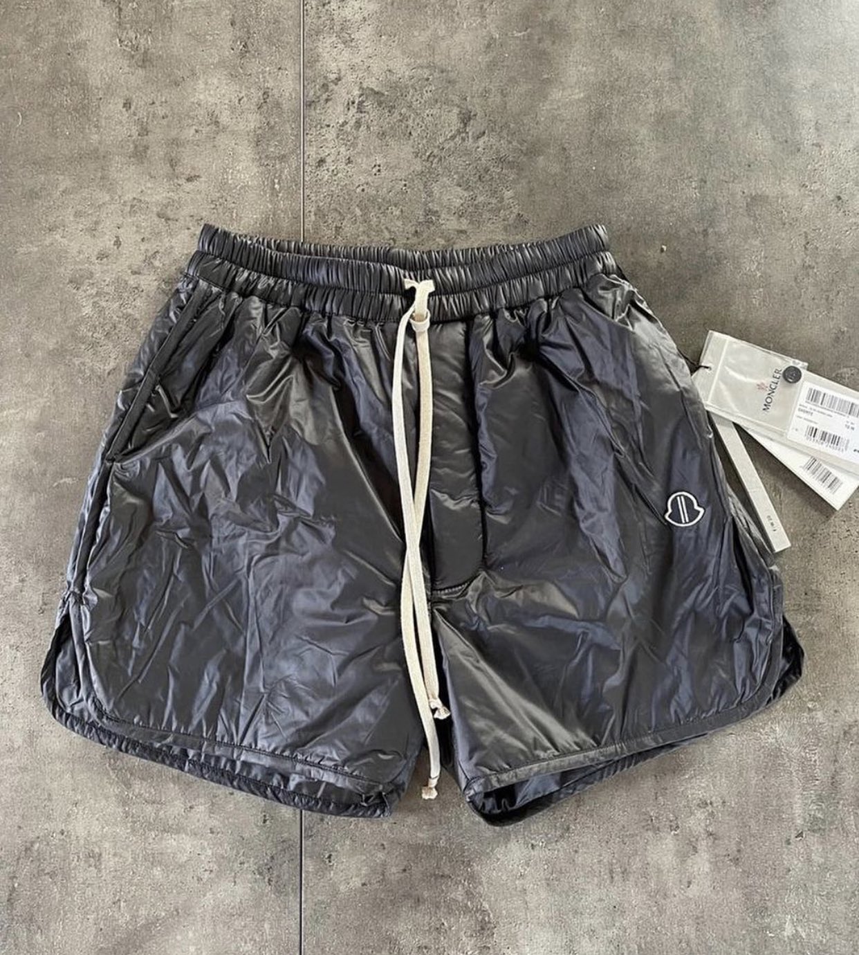 Short Moncler X Rick Owens Black size M International in