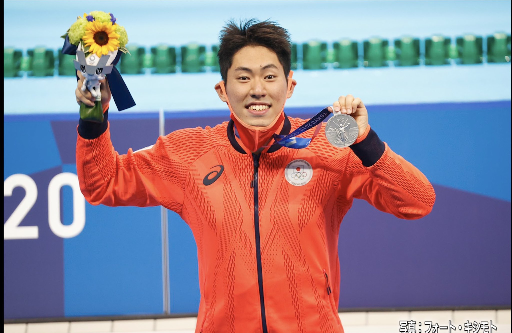 Tbs炎の体育会tv On Twitter 競泳男子200mバタフライ銀メダリスト 本多灯選手に力を与えたパワーソングの曲名は 正解者に抽選で本多灯選手の直筆サインを2名様にプレゼント 応募方法 このアカウントをフォロー