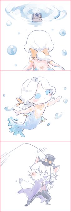 「animal ears mermaid」 illustration images(Latest)