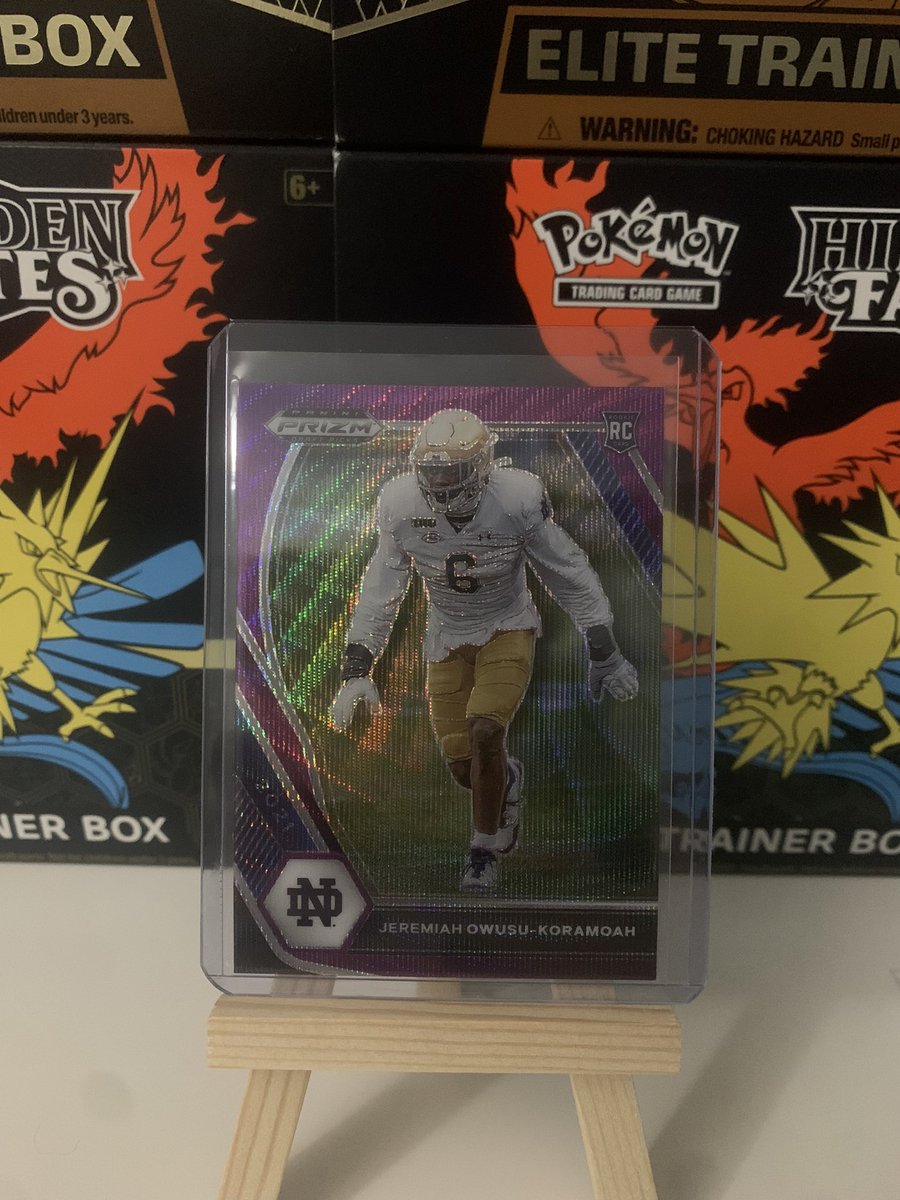 cognaccards's tweet photo. Gameday Giveaway!

I’m giving away this Purple Wave Jeremiah Owusu-Koramoah in honor of Browns football returning today. Simply like, retweet, and drop me a follow! I’ll pick the winner after the game tonight. 

#GoBrowns #DawgCheck

@HobbyConnector @CardPurchaser @Hobby_Connect https://t.co/sn2k48QLyn