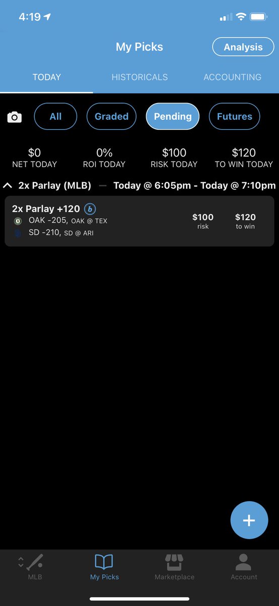 RealAsfPicks's tweet image. First play locked in and it’s a parlay +120.  Usually don’t do parlays but don’t see Padres losing a third in row to Az and A’s get back on track here 

More plays later but get this one in!