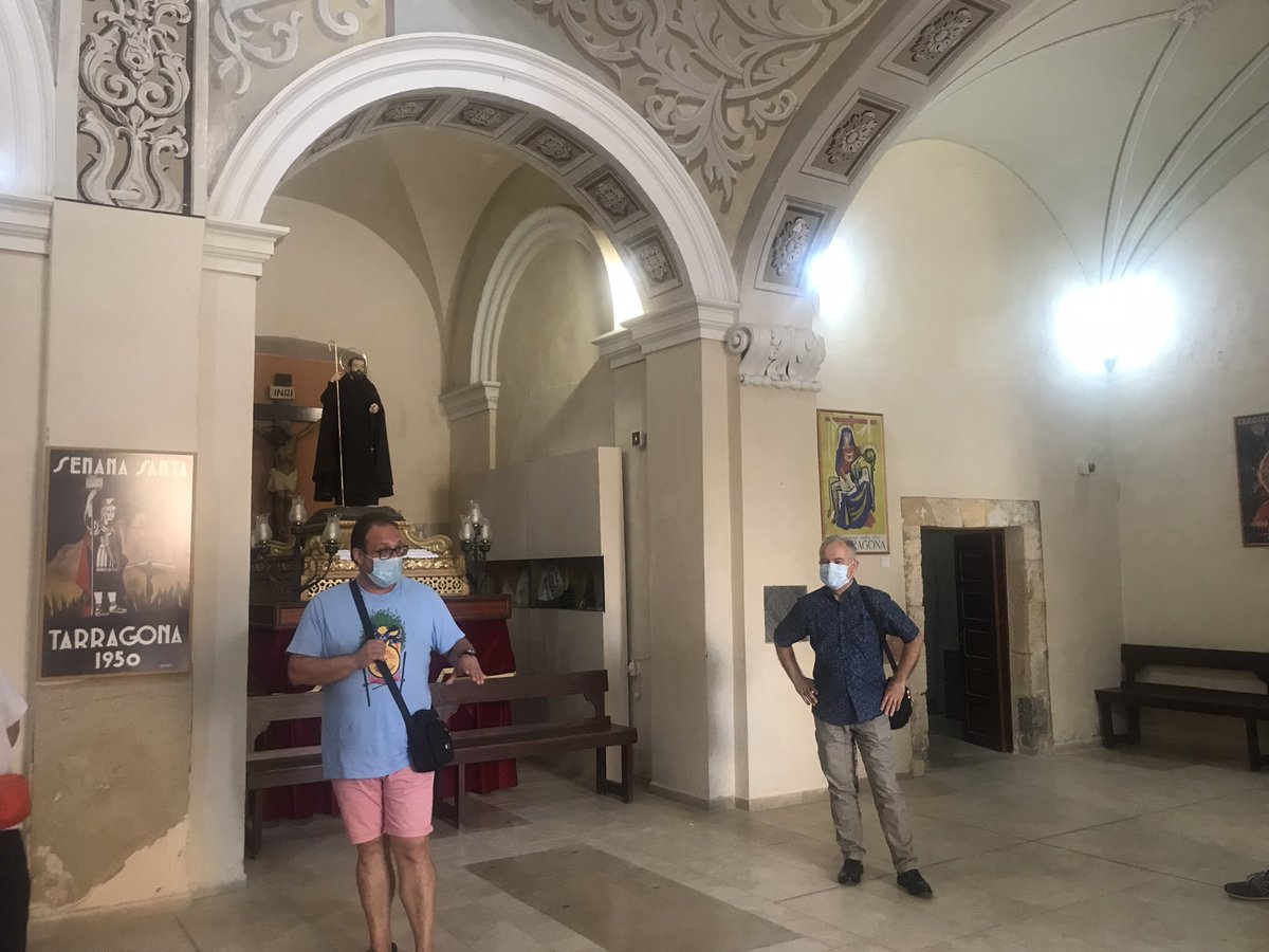 natzarens's tweet photo. Avui, hem obert les portes de Sant Miquel per acollir La Part Alta ens parla de Sant Magí, organitzat pels @portants_aigua.
#RGJN #Natzarens #SetmanaSantaTgn https://t.co/6mx607hV5I