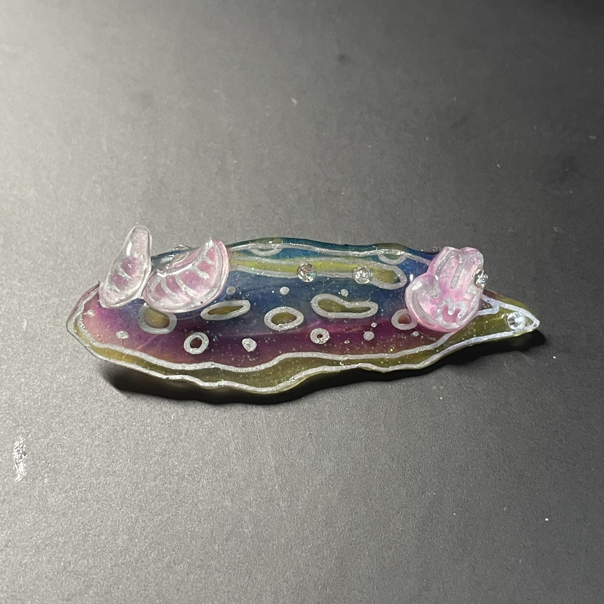 再販不可。桜うさぎ。いちごレジンヘアゴムブローチ 再販不可。桜 再販