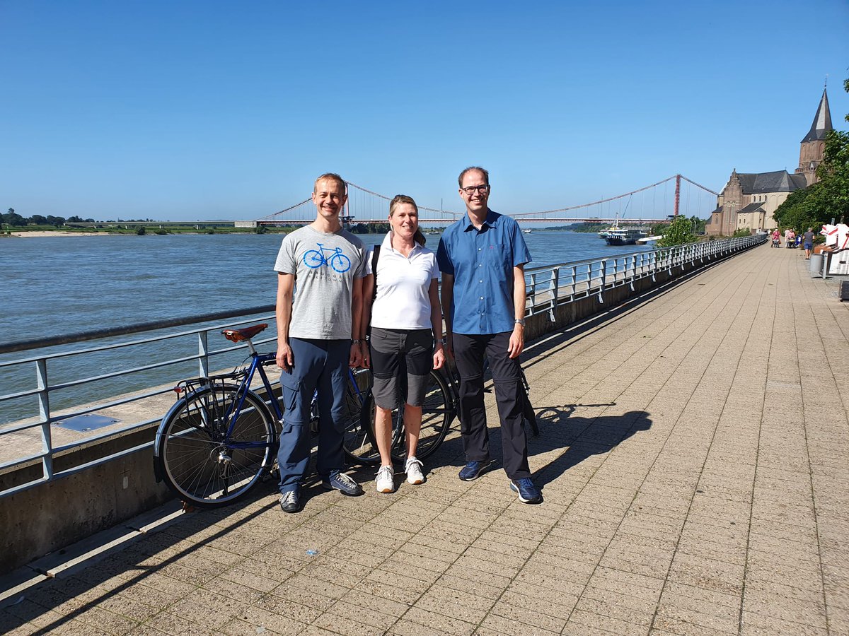 #hanseradweg #nbtc #rheinischepost Viel Spaß auf dem Hanseradweg von D nach NL!