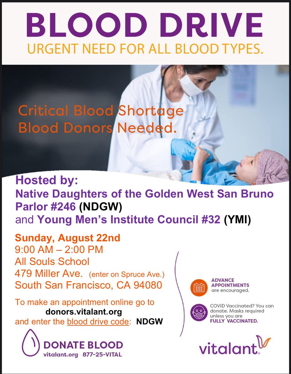 FirpoFanatic's tweet photo. Please help spread the word.
A limited blood supply is a risk to us and all our loved ones.
Be a #hero - give #blood.
Details on how to make your appointment, below. 👇
#SSFStrong #BloodDrive #SpreadTheWord @SupDavePine @davidcanepa https://t.co/OtDHXEHbgN