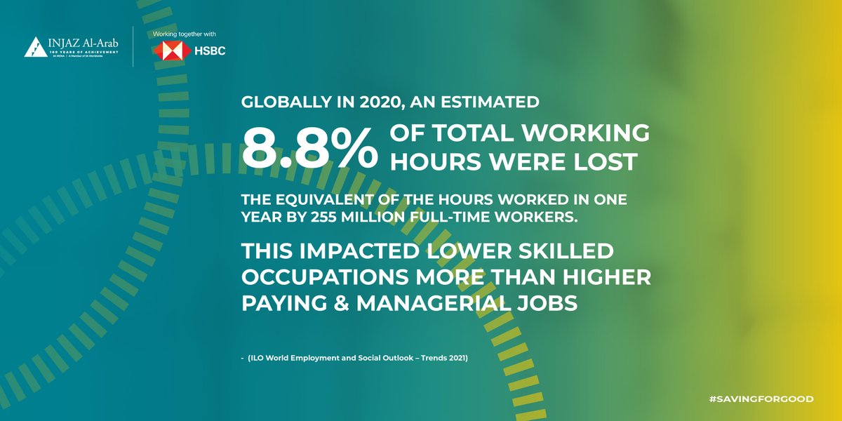 INJAZAlArab's tweet photo. Creating financial sustainability is key to securing prosperous futures for individuals across MENA.

Join us on 16/8 for a discussion w/ @HSBC &amp; partners from across #MENA on how to improve the quality of life of #low_income_workers through #financialliteracy.

#SavingforGood https://t.co/ihofFS8zd5