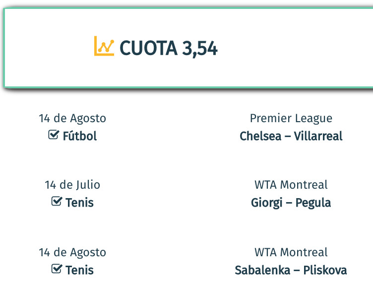 apuestadiaria's tweet photo. 🆓🆓🆓
👁 Vamos allá con la #Supercombi
👉🏼 Todos los partidos son hoy ⚽️🎾🎾
🔝 Cuota 3.54🏅
https://t.co/wsX8Biltfz https://t.co/aC24zo072Z