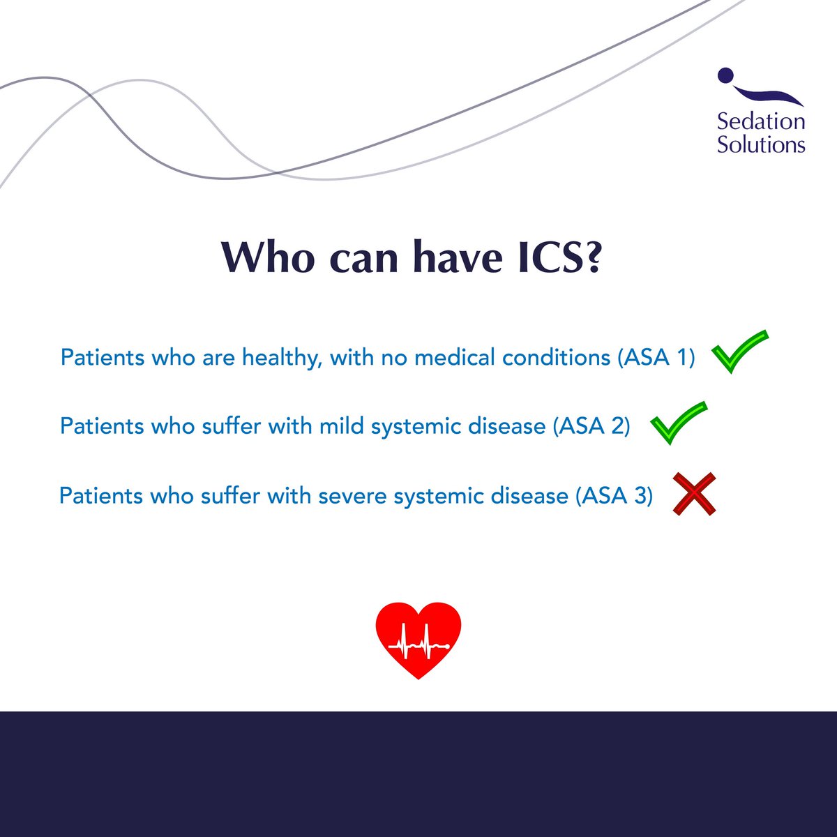 sedationdocs's tweet image. Intravenous conscious sedation may not be suitable for all patients, which is why we carry out a thorough medical history check prior to sedation appointments📝
•
Visit our Instagram for more information relating to conditions which may impact your suitability for sedation🩺