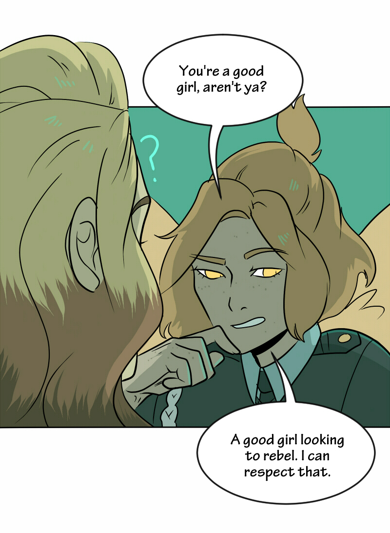 megjgrey's tweet photo. An unlikely alliance is forged in ep 128 of #thecroakingcomic, unlocked now on #WEBTOON! https://t.co/fE9SoxWYJ0