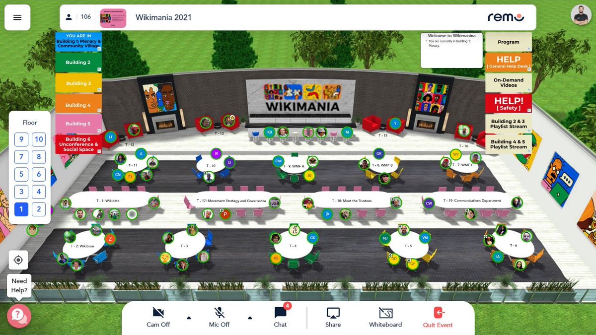 WikimediaIR's tweet image. #Wikimania21 is about to start. we are all excited about our first virtual wikimania