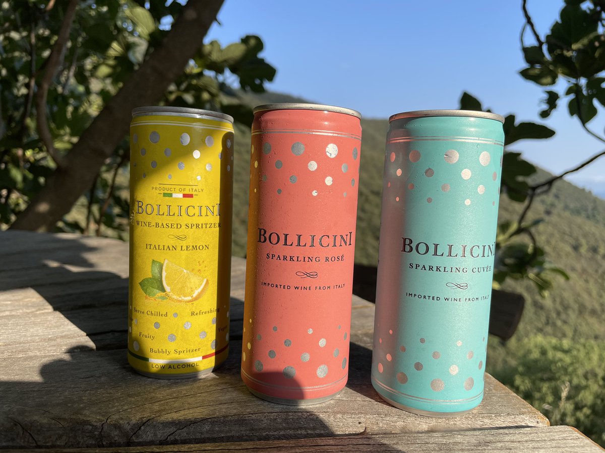 This holiday I tried a canned proseco, new product development for a new target group. Always fun to try out new things