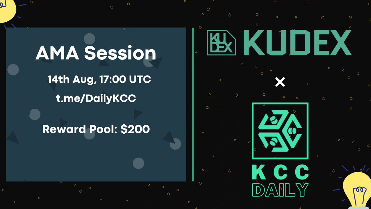 capseyXBT's tweet photo. We are hosting an AMA Session with @KudexKcc

When: Today
Time: 17:00 UTC
Where: https://t.co/2mJE7aix84
Reward Pool: $200

Post your questions in the comment.

Like, RT and follow @KudexKcc 

#AMA #Kudex $KUD #KCC $KCS #Dex #AMM #Swap #kucoincommunitychain
#kccgem #KccDaily https://t.co/4ehQuhhQFf