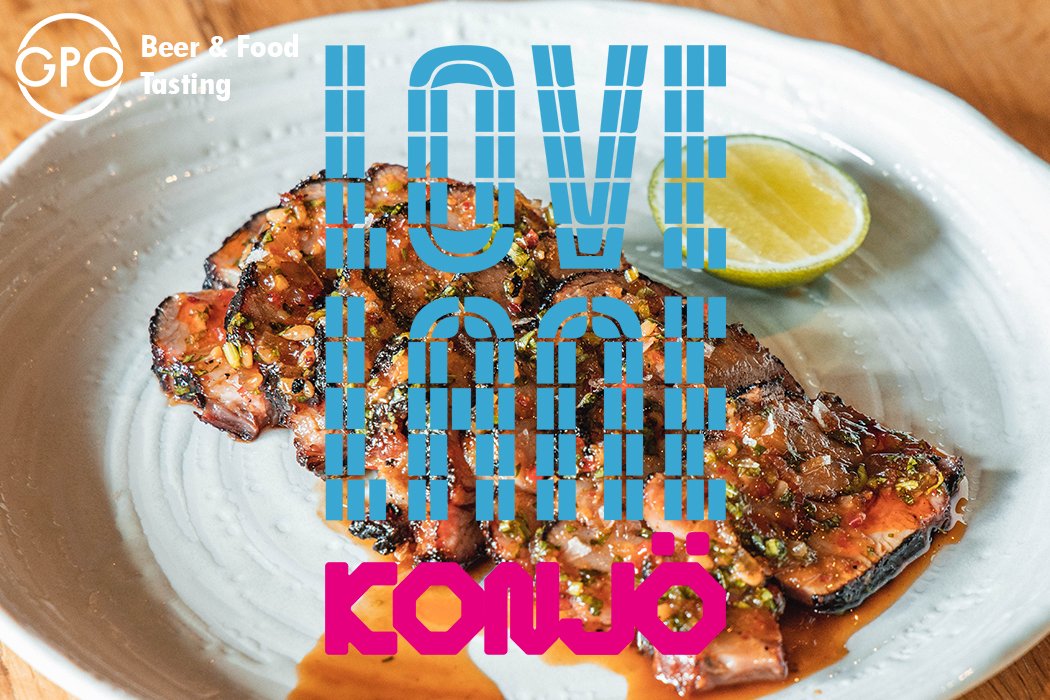 lovelanebrewing's tweet photo. This Thursday 19th Aug, be a part of something special with a Konjö x Love Lane collaboration in The GPO.

3 incredible dishes paired with 3 of our Love Lane beers, what's not to love?

Follow the link for details 👇 https://t.co/LzfTgGCqQd https://t.co/mW1GgP6DGW