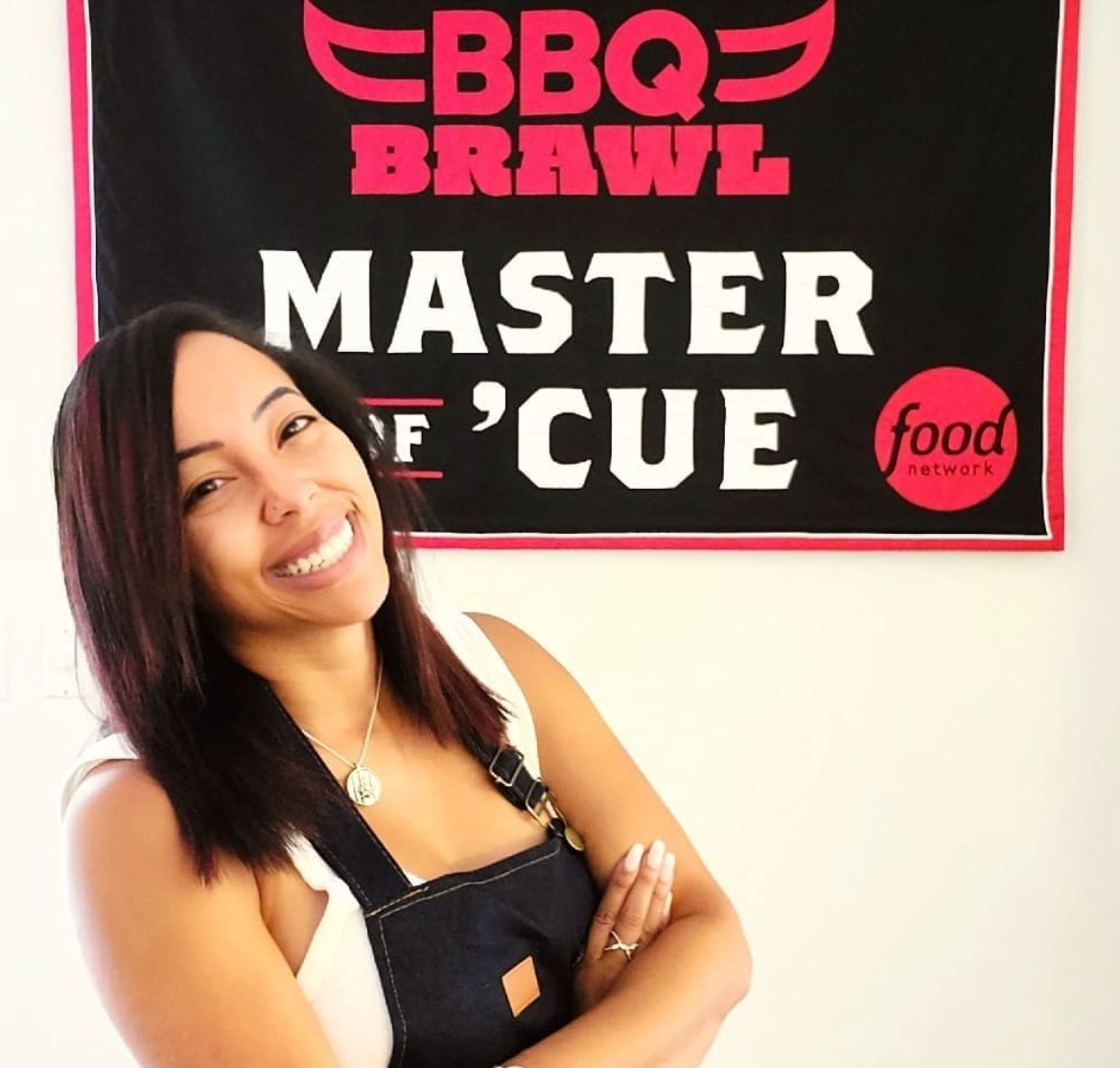 FlameBossSmokes's tweet photo. Congratulations to Erica Blaire, @bluesmokeblaire on IG, who was recently named #FoodNetwork Master of 'Cue after achieving the big win on #BBQBrawl Season 2! We can't wait to see what you cook up next. 🔥🏆 https://t.co/FfDWyzIk9l