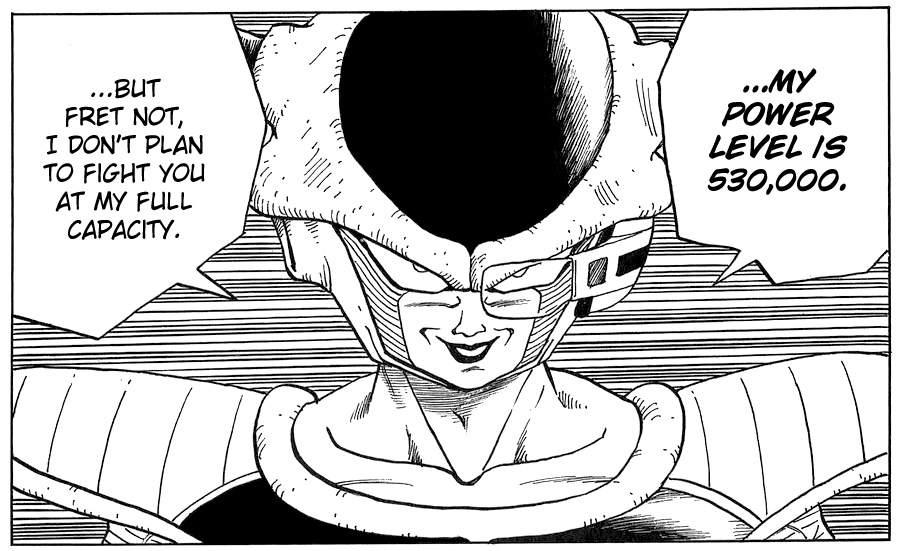 Neotrax_Co's tweet photo. Toriyama et ses éditeurs l'ont créés à partir de tout ce qu'ils détestaient et ça en a fait l'un des méchants qui remplit le mieux ce rôle pour moi. Sadisme, génocidaire, dictateur galactique, arrogance poussée à l'extrême, et la terreur incarnée. Il en impose trop https://t.co/WvjSZqxqa9