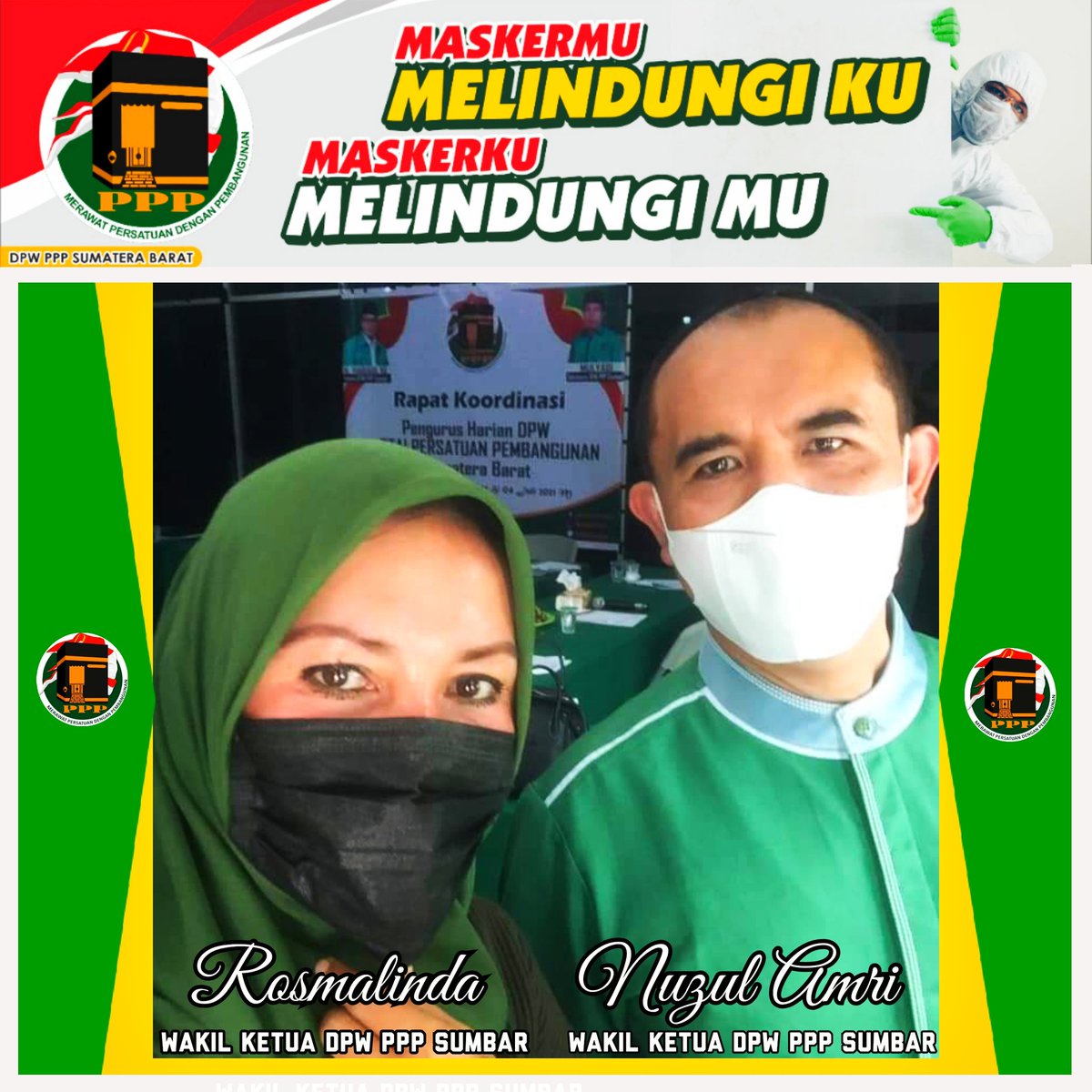PPP_Dharmasraya's tweet photo. Merawat Persatuan Dengan Pembangunan
"JALAN PULANG MENUJU KA'BAH"
#WajahBaruPPP #JayaPPP #PartaiIslam #WarisanUlama #MilenialHijau #WPP #dpwsumbar #dpcdharmasraya
@PPP_Dharmasraya @DPWPPPSumbar @DPP_PPP https://t.co/DeBXsAiAYN