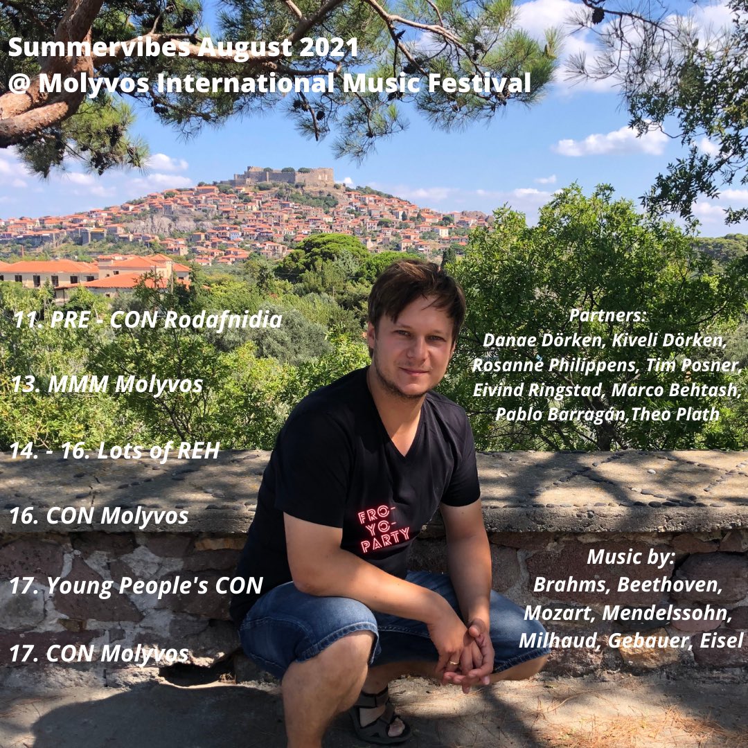 August 2021 in MOLYVOS, Lesbos <a href="/molyvosfestival/">Molyvos Festival</a>
