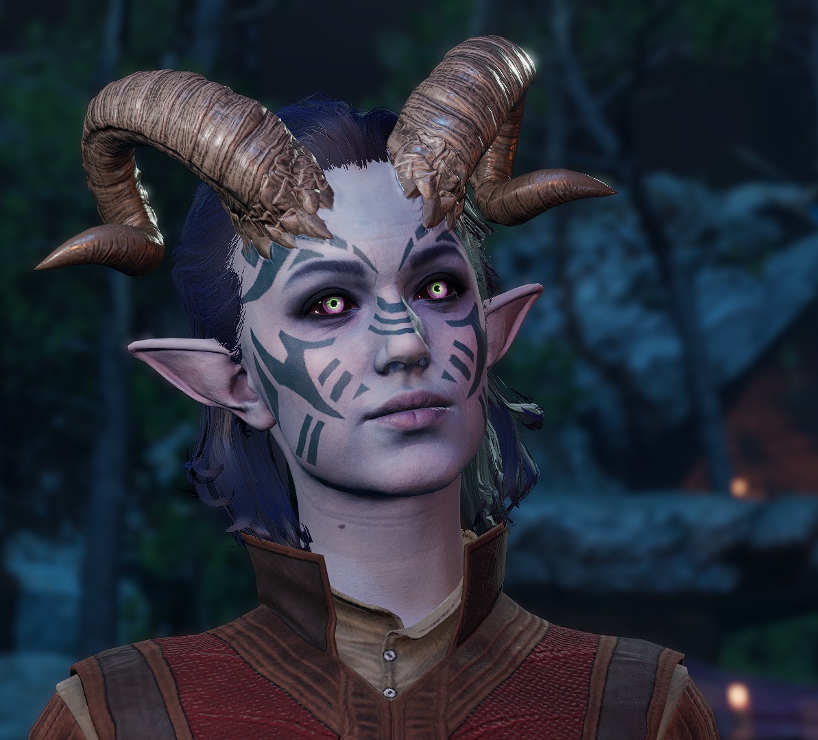 YamiGames2's tweet photo. Say hello to my beautiful tiefling warlock!
#tiefling #warlock #baldursgate3 #larianstudios #bd3 #femalecharacter #videogame #rpg #roleplayinggames #dnd #dungeonsanddragons #baldursgate #playinggames #gameschannel #youtubechannel #fantasy #fantasyworld #magic #games #gamergirl https://t.co/A9ZJUzTxfE
