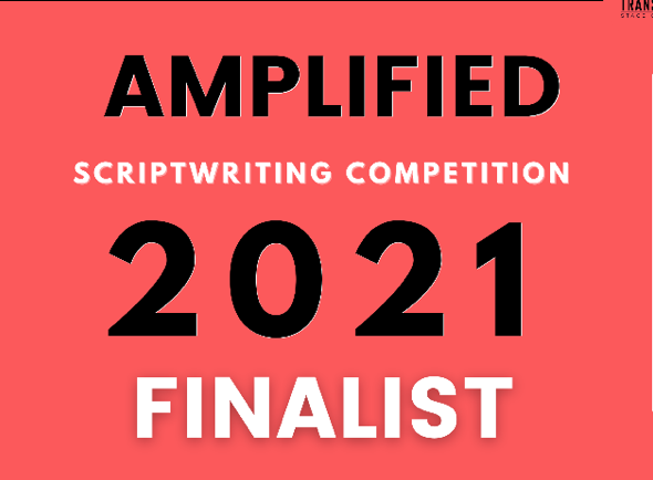 Happy to say announce we've been shortlisted in <a href="/TSC_COMPANY/">Transition Stage Company</a> 's scriptwriting competition Amplified! #Amplified #AmplifiedFinalist