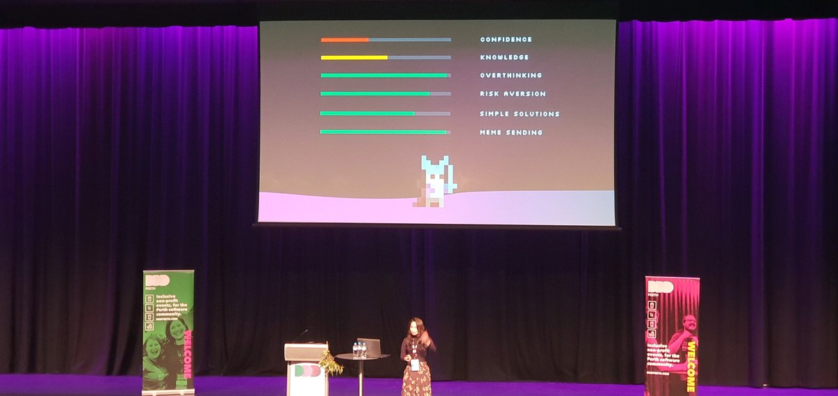 MingJohanson's tweet photo. @Astro_Camille impressive #locknote of the career journey #DDDPerth @DDDPerth https://t.co/Bfrxjghubp
