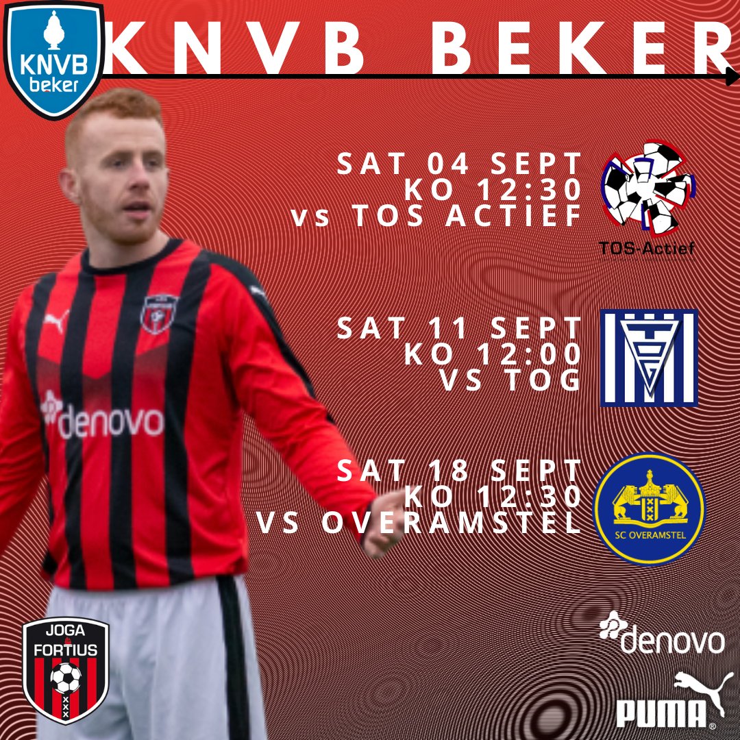 JFortius4's tweet photo. Three local derbies for the #KNVBBeker group stage... #FixturesAnnouncement https://t.co/7YsvScTpd8