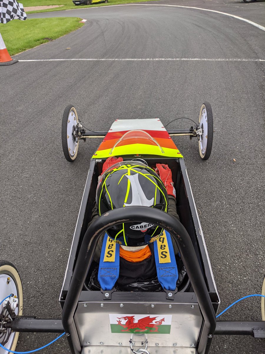 Youngest lad ready to go down <a href="/Harewoodhill/">Harewood Hillclimb</a> . ........ He spun it at Orchard, top marks for bravery👍