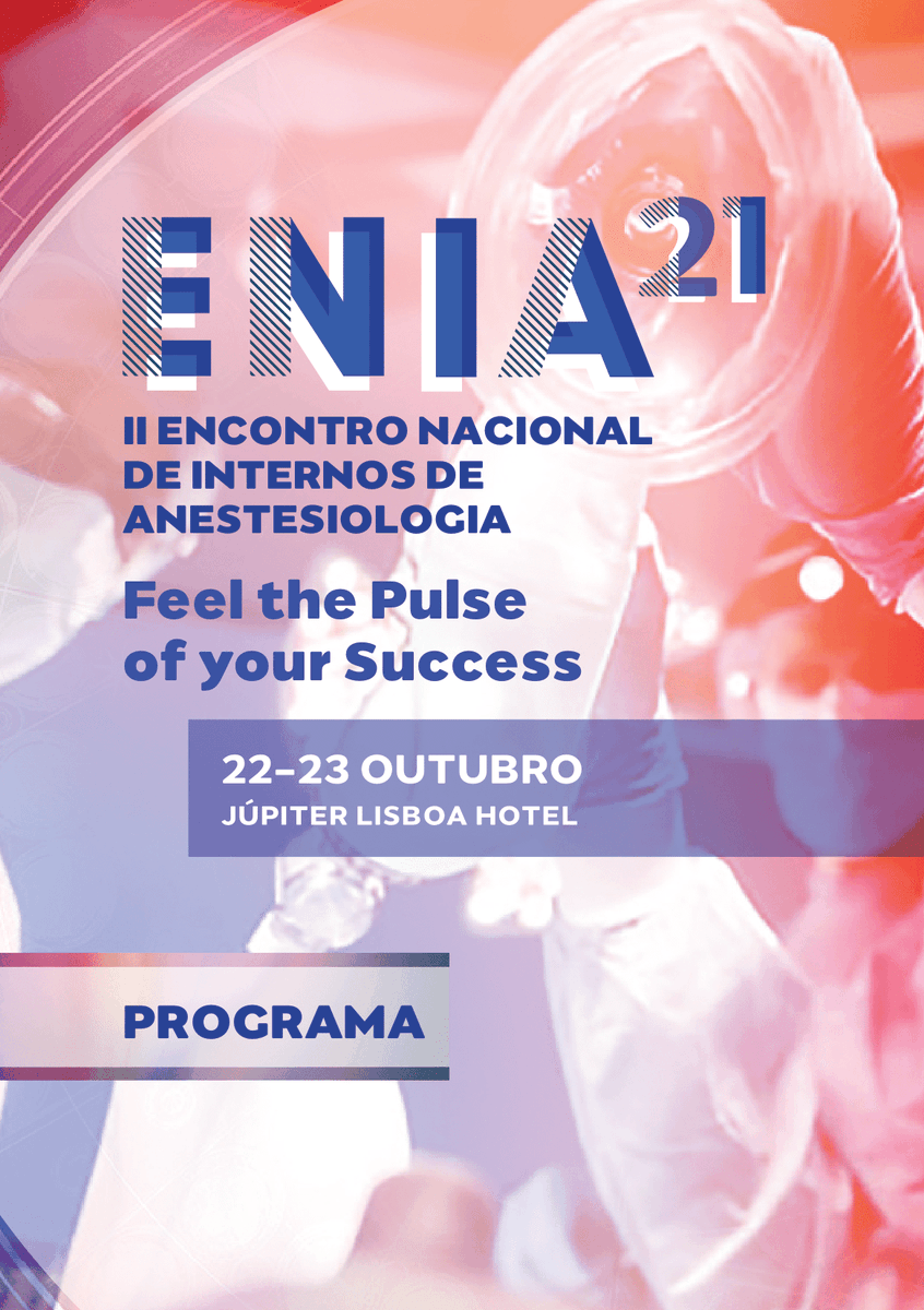 S_Internos_SPA's tweet photo. 𝐏𝐑𝐎𝐆𝐑𝐀𝐌𝐀 𝐈𝐈 𝐄𝐍𝐈𝐀 - 𝟐𝟎𝟐𝟏 🩺

Divulgámos o tão esperado e fantástico programa do 𝗜𝗜 𝗘𝗻𝗰𝗼𝗻𝘁𝗿𝗼 𝗡𝗮𝗰𝗶𝗼𝗻𝗮𝗹 𝗱𝗲 𝗜𝗻𝘁𝗲𝗿𝗻𝗼𝘀 𝗱𝗲 𝗔𝗻𝗲𝘀𝘁𝗲𝘀𝗶𝗼𝗹𝗼𝗴𝗶𝗮 
📝 https://t.co/MPzX86Zhai... https://t.co/OCTdcwmWMp