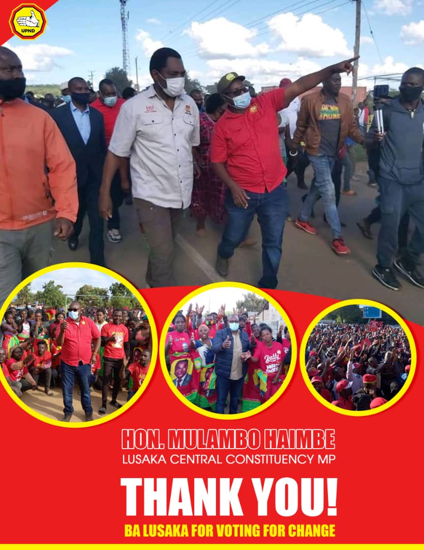 Mulambo Haimbe for Lusaka Central Constituency tweet media