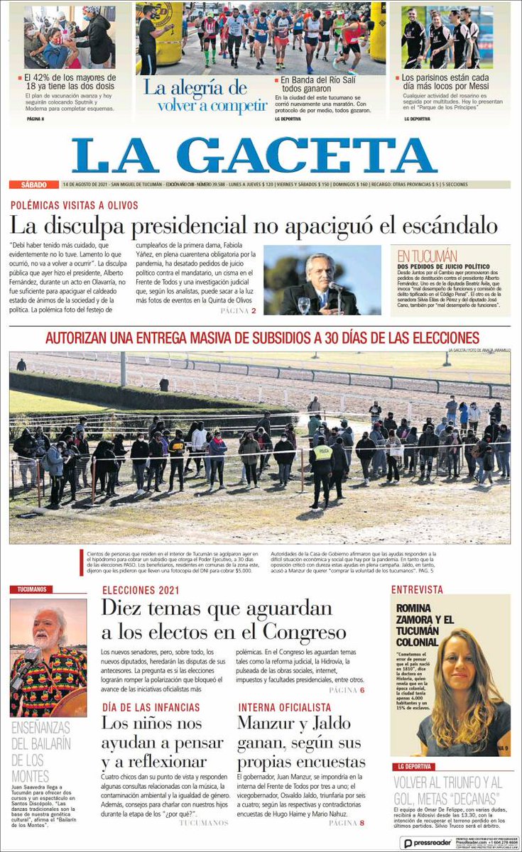 lfechegaray's tweet photo. Buen sábado!! Estamos al aire de @Cadena3Com haciendo "Informados". Arrancamos con la ronda de periodistas y el repaso de las noticias más destacadas del país.
@RosaliaCazorla en Tucumán.
@vmaslup desde Rosario.
En Mendoza @LuisOmarCastro 
@pipyriveroc3 en Santa Fe
Y Elisa Zamora https://t.co/alO9rpBn7U