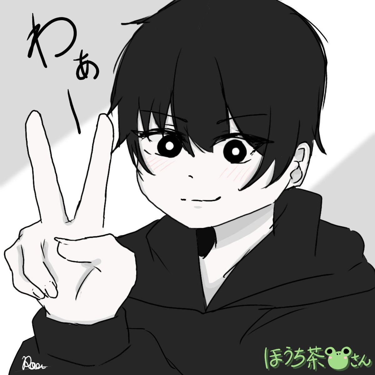 いいねした人のアイコンを自分の絵柄で描く 今のところ描けた方々の