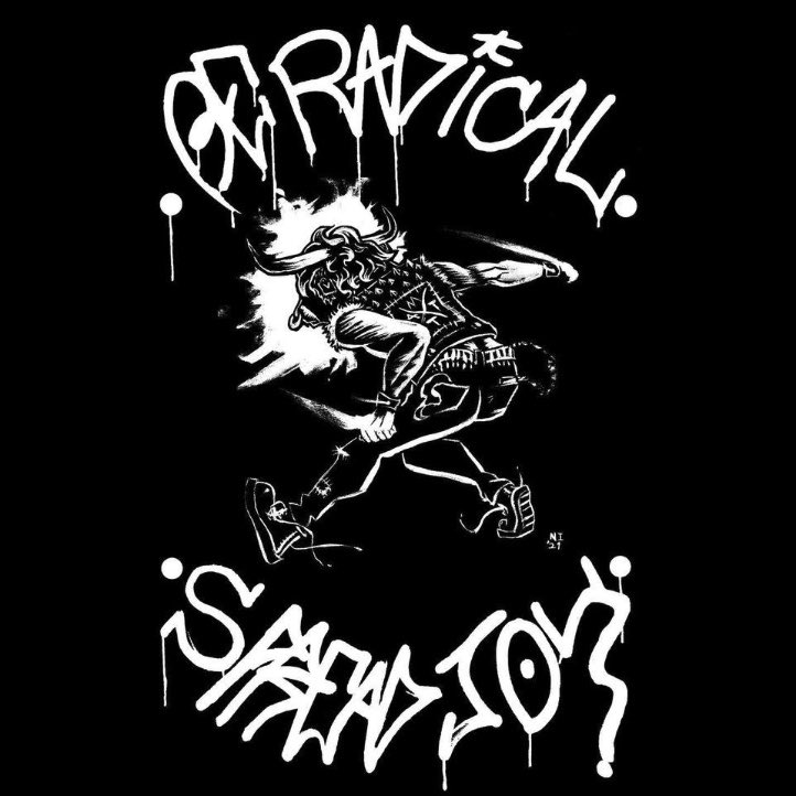 makethatatake's tweet photo. The very last of the “Dancing Cow” #beradicalspreadjoy shirts, as designed by Nic Ilic of ALLDEEPENDS and screenprinted on @No_Sweat shirts by @merchcentraluk, are now up on our @Bandcamp page.

https://t.co/CQI3tr4Z7w

One small, one medium, one 4xl!

🐮

#cowpunk
#swag https://t.co/NJrtvIV9mv