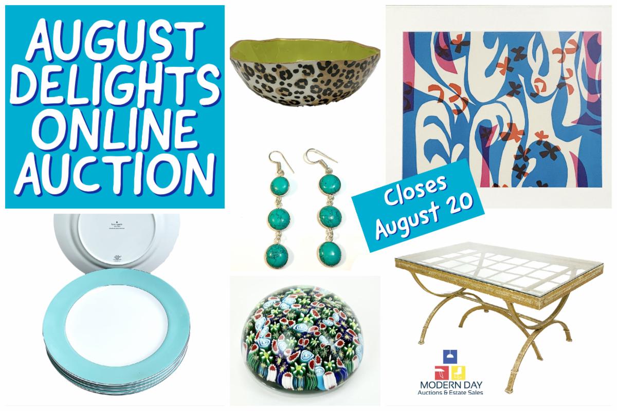 Modern Day Auctions on Twitter "Brand New Sale! August Delights Multi