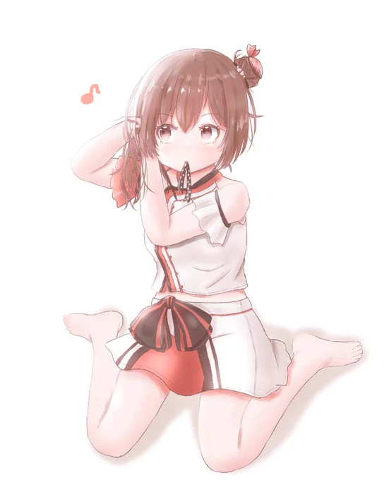 朝の身支度丹陽🐔☀⏰
#艦これ #丹陽 