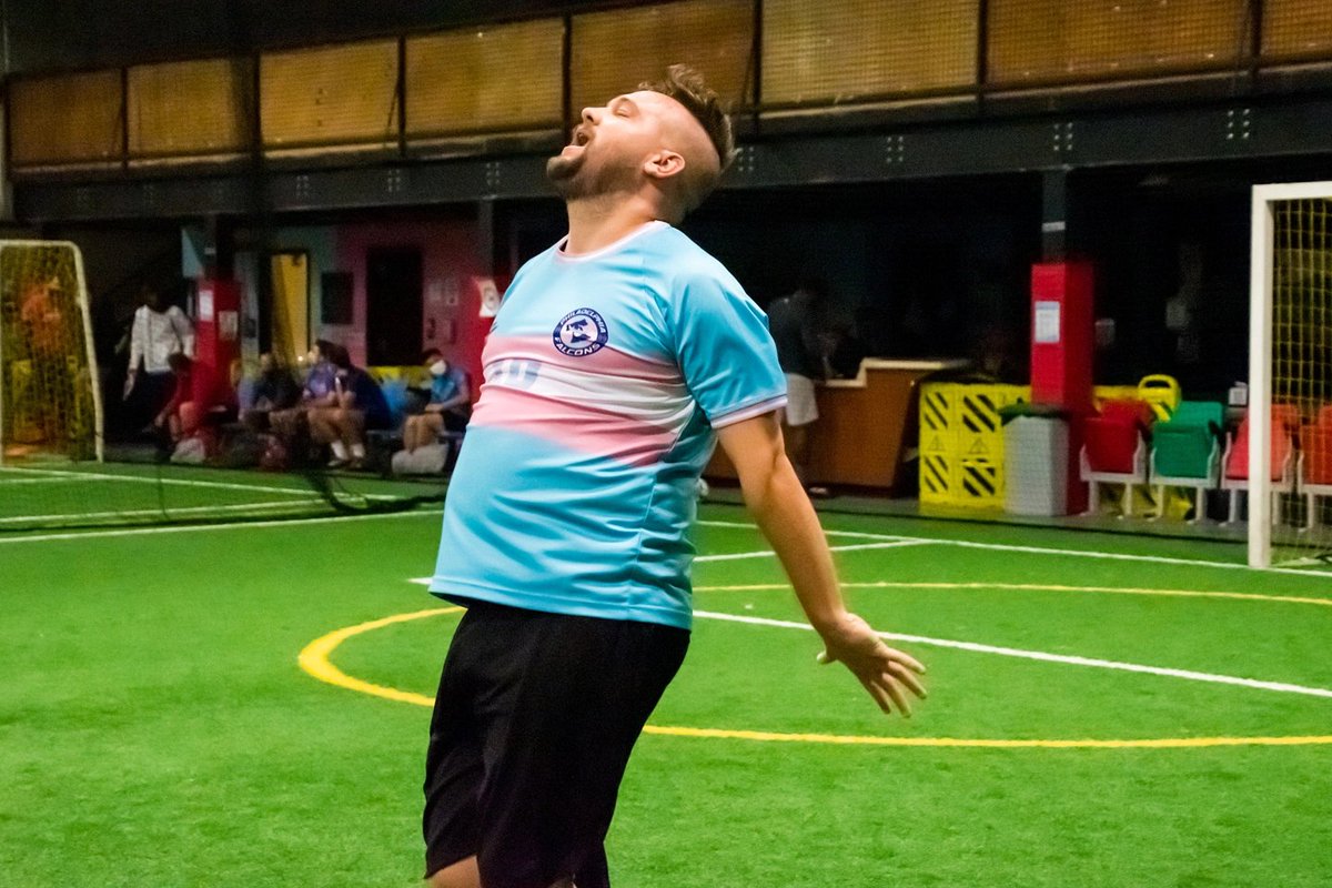 When you woke up and It's Kicking Out Transphobia time because Trans player belong in Futbol.
#tournamenttime #soccer #futbol #charityTournament #supportthecause