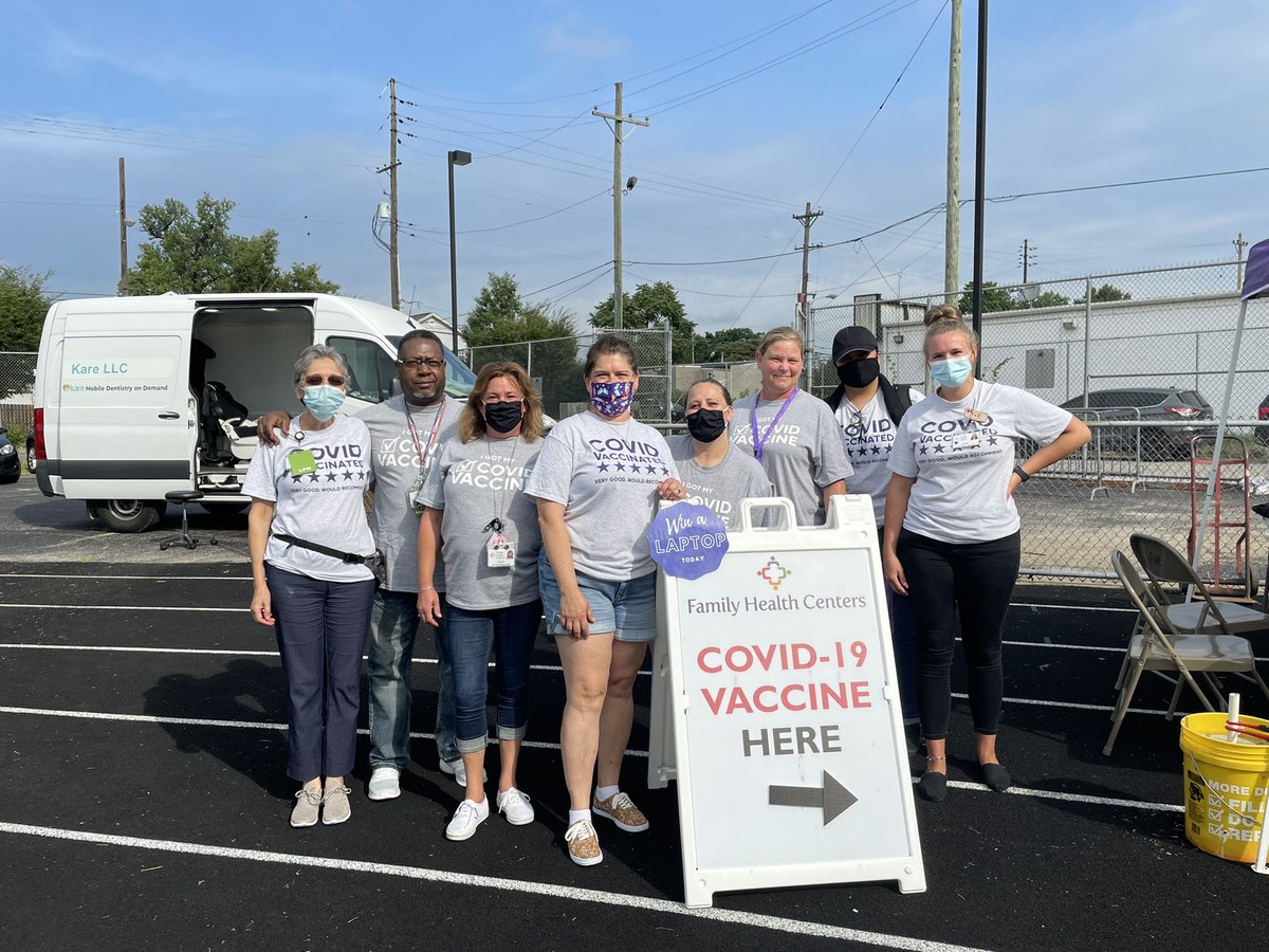 Join us at Central High School Stadium today and get your covid vaccine! We are raffling a Dell Chromebook for anyone who gets their COVID-19 vaccine with Family Health Centers.  Event is until 2pm today!!