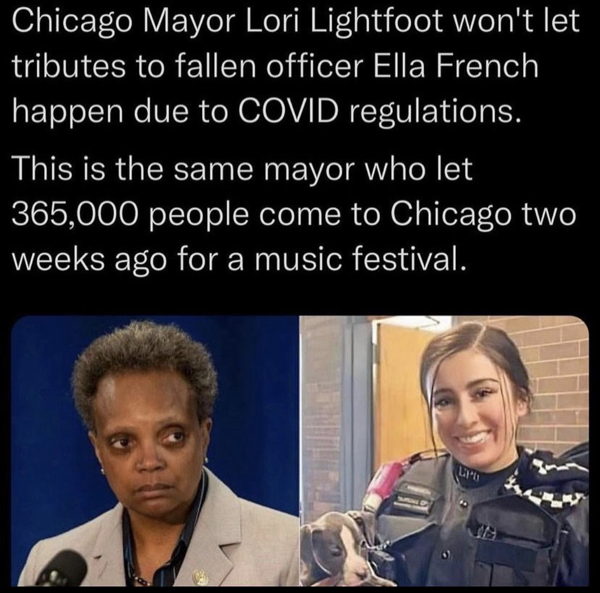 F🇺🇸ck Lightfoot. Back the Blue. 💙💙