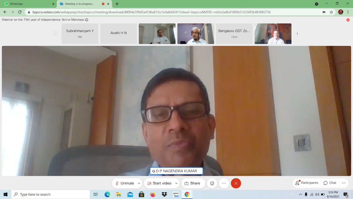 <a href="/cgstblrzone/">CGST Bengaluru Zone</a>  and <a href="/blrcustoms/">Bengaluru Customs</a> Zone in association with Kannada Sangha  had organized Kannada KaviGoshti . Staff from across State and Central govt departments rendered their poetry celebrating #AzadiKaAmritMahotsav on the eve of Independence day #Indiaat75 <a href="/cbic_india/">CBIC</a>.