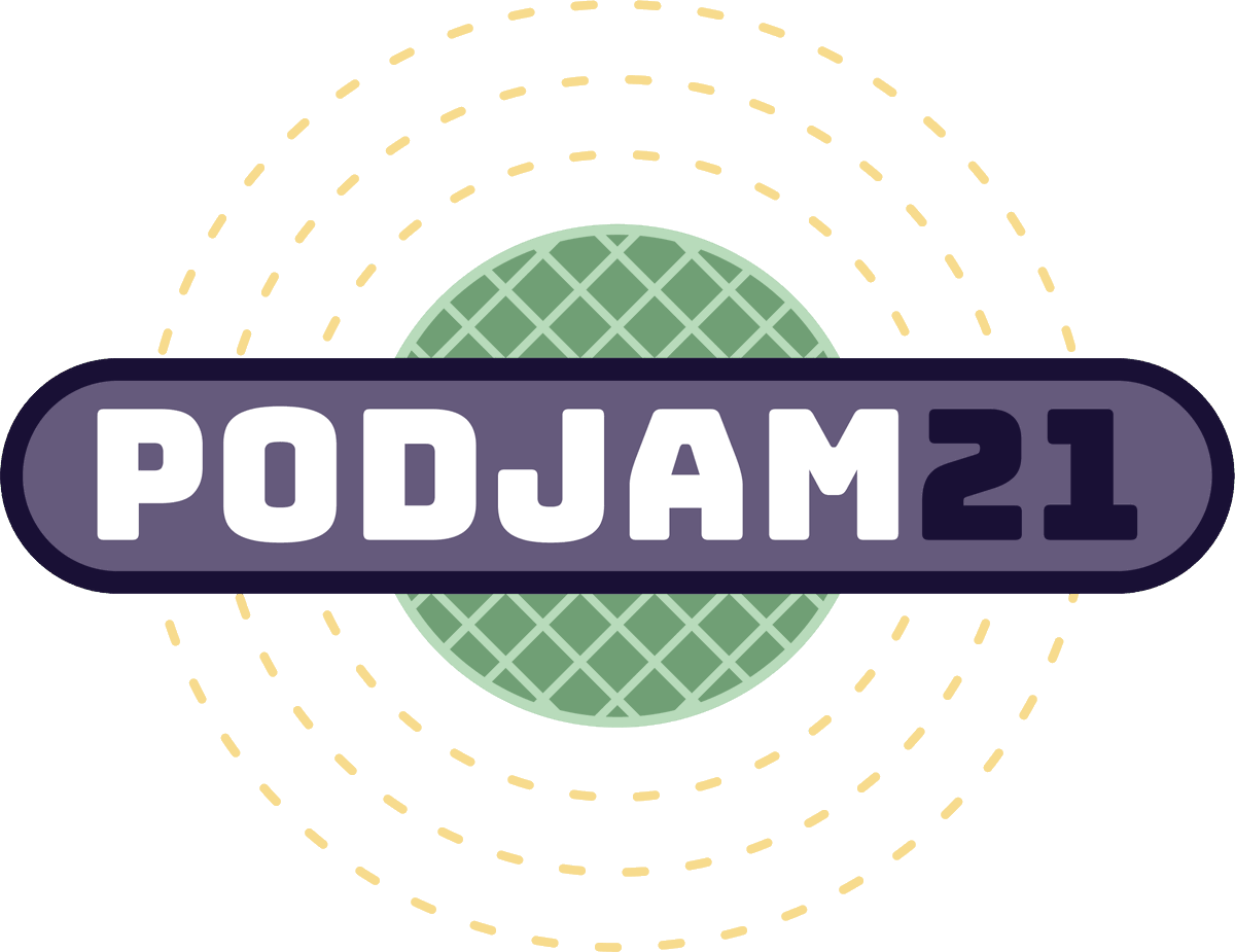 PODJAM HAS ARRIVED!

If you're a fan of geeky podcasts, aspiring podcaster, or caster looking to level up, #Podjam2021 is the event for you with panels about how to get started to monetizing and everything in between.

It starts in 1 hour at penwitchstudio.com/podjam!