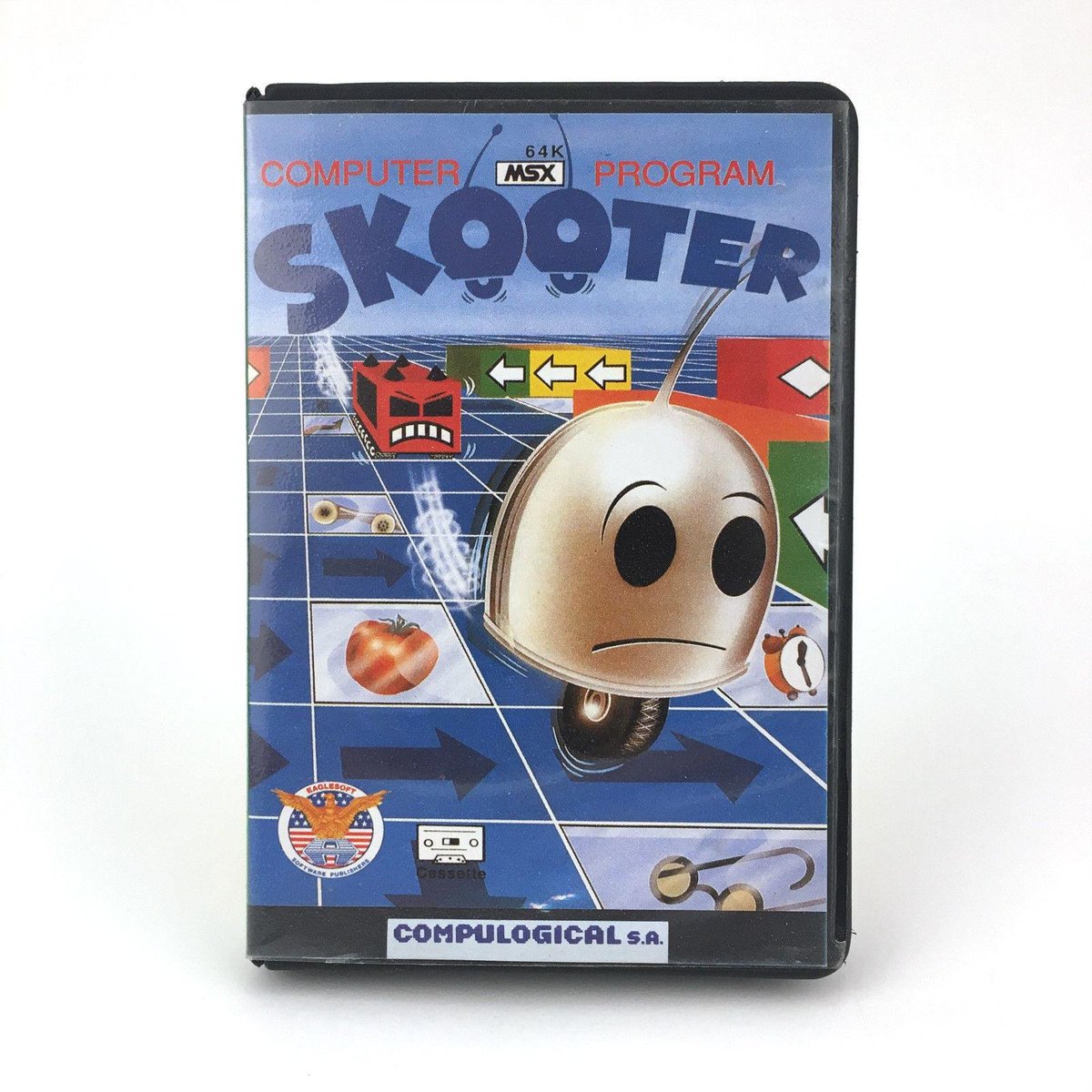 Krizzje's tweet photo. Pure nostalgia... This game still fascinates me... Written n by Ronald Pieket Weeserik (is this you @RonPieket?) for bytebusters in the 80s... still got it on cassette, working... Would love to remake this game and take it to the 2020s :-) https://t.co/ynBIS7VqyA