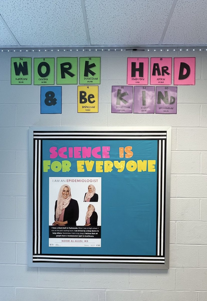 Anna Gausepohl (@mrsgausepohl) on Twitter photo Best part of my week. “Hey Mrs. G, does that scientist have a hijab on?” Yes! Representation matters! Welcome to Mrs. G’s room, where EVERYONE can be a scientist!! 🔬🥼 <a href="/IAmASTEM/">I Am A Scientist Project</a> <a href="/RamseyMS_JCPS/">Ramsey Middle School</a> <a href="/RamseyPrincipal/">Katie LaDuke</a> <a href="/JCPSScience/">JCPS Science</a> Best part of my week. “Hey Mrs. G, does that scientist have a hijab on?” Yes! Representation matters! Welcome to Mrs. G’s room, where EVERYONE can be a scientist!! 🔬🥼 <a href="/IAmASTEM/">I Am A Scientist Project</a> <a href="/RamseyMS_JCPS/">Ramsey Middle School</a> <a href="/RamseyPrincipal/">Katie LaDuke</a> <a href="/JCPSScience/">JCPS Science</a>