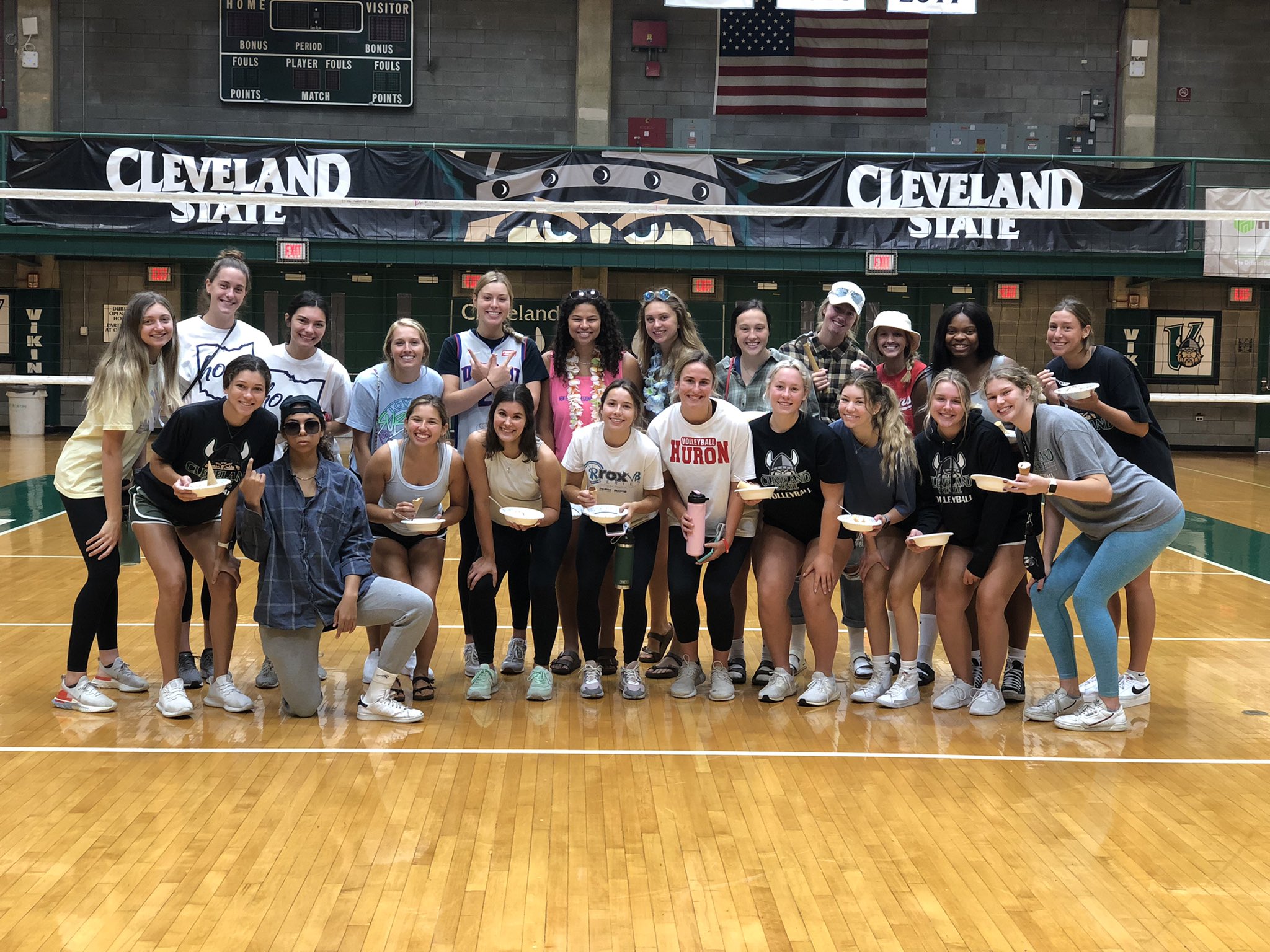 Cleveland State Volleyball on Twitter "A little fun Saturday team