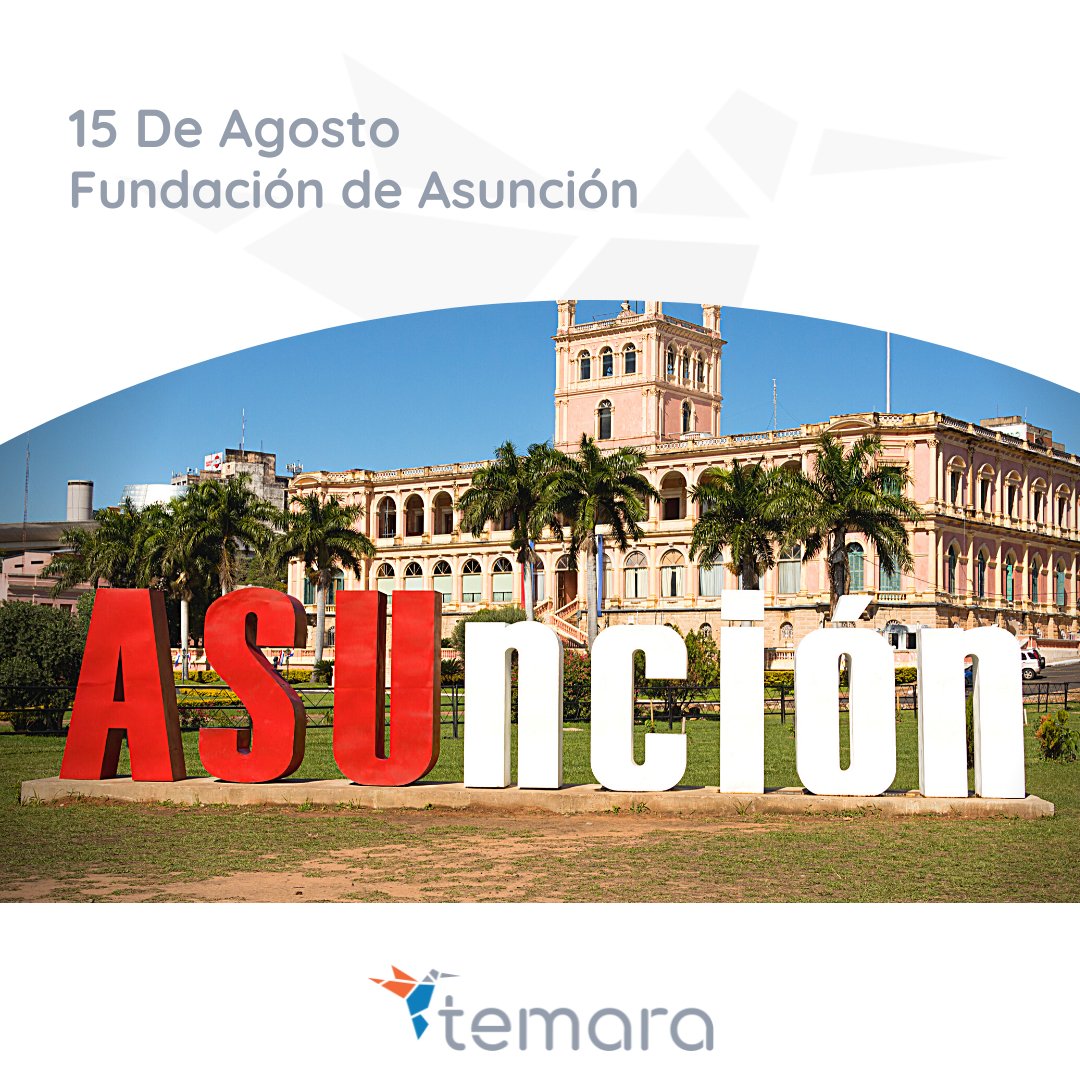 temarapy's tweet photo. 15 de Agosto - Fundación de la Ciudad de Asunción 

#Asunción 
#ASU 
#temara https://t.co/9gtG0uFDG9