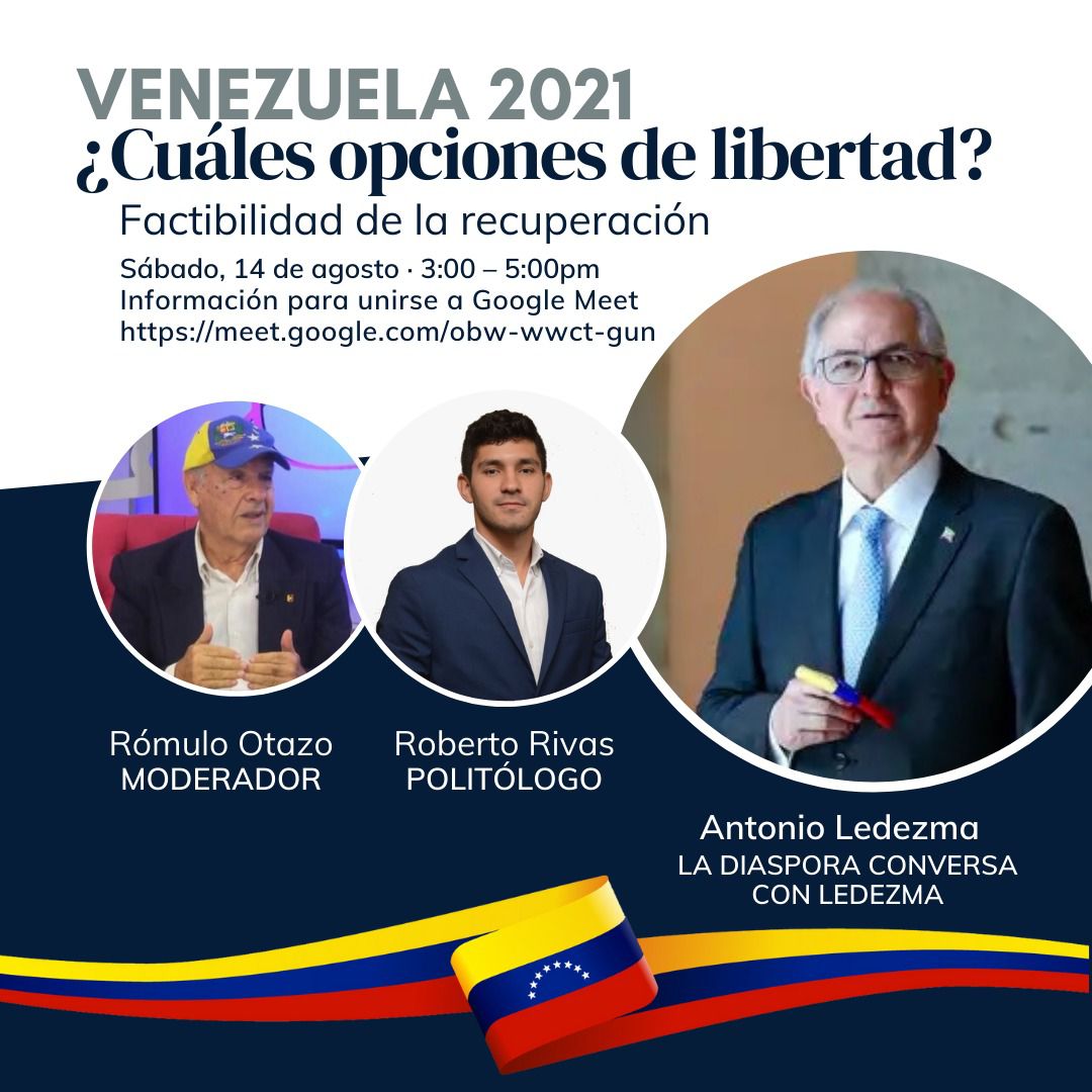 alcaldeledezma's tweet photo. Hoy estaré conversando con la diáspora venezolana en República Dominicana. Abordaremos todo lo que pasa en la Corte Penal Internacional....Te invitamos a participar...Venezuela no se rinde,,,si será posible liberarnos de la tiraniza. https://t.co/qWlEjB8DCe