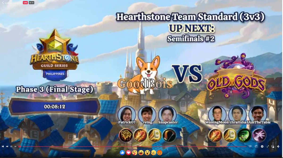 CaraCuteGames's tweet photo. The true @waningmoonhs is playing here! :) Watch the finals of the Guild Series Philippines  https://t.co/RdGF8QNlE6 https://t.co/PpbzD8ufDT